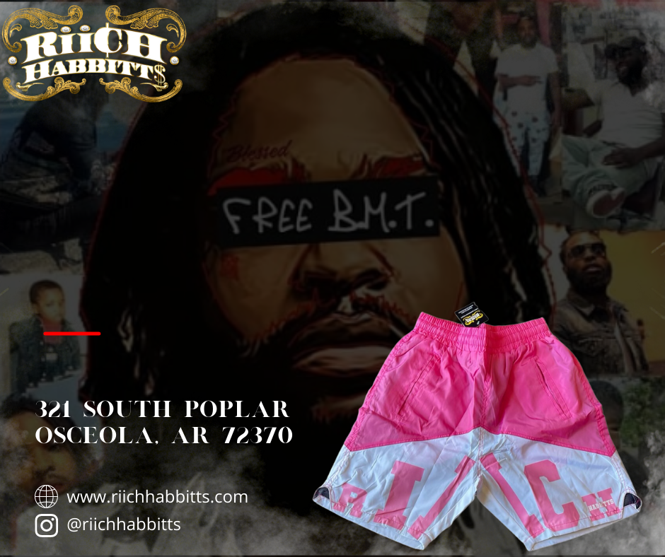 Square Bizness - Shorts (Pink and White)